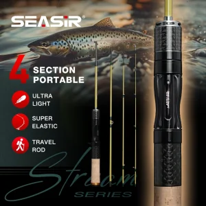 Seasir Silent Stream Spining Baitcasting Fishing Rod