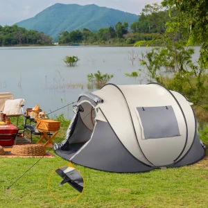 4 Person Pop Up Tent Instant Setup